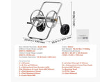 Water Hose Reel Cart, 6096/9144 cm High-Pressure Garden Hose Cart, Hoses Reel Carts with Two Wheels, V952-SGJPC2JLTG20Y0269001V0