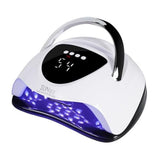 Professional 288W UV/LED Nail Lamp with Smart Sensor,63 LED Beads UV Light for Gel Nails,4 Timer V1192-AZ-W-31895
