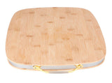 40x30x3.4cm Bamboo Rectangle Cutting Board Durable Chopping Board Kitchen Accessories V1294-YM0901-3117200176711