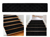 PALIFEUR Stair Treads for Wooden Steps, Soft Stair Treads, 8 x 30 Inch Reusable Carpet Stair Treads, V1189-LWWAL-20260325-01179