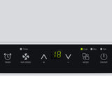 Devanti Portable Air Conditioner 7000BTU Cooling Mobile Fan Cooler Dehumidifier PAC-A-14K-NEW-WH