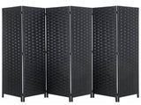 Decorative Room Divider 6 Panel Folding Privacy Screen V957-SDROROSN3209S