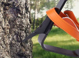 Tree Climbing Spikes Set, 1 Pair Alloy Steel Climbing Spurs with Safety Rope and Safety Harness, V952-PSZZPZCZHKPZ0IXFTV0