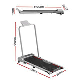 Everfit 3 in 1 Walking Pad Treadmill 12% Incline Foldable Under Desk Treadmills for Home Gym With TMILL-400H-2INC-L-SI