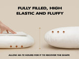 CARLA HOME U Shaped Pregnancy Pillow for Full Body Support Grey - Polyester - Full Body Pillow LSB-36502