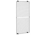 3 Packs Grid Wall Panels, 610 x 1828 mm Wire Grid Panels Display Rack, Wall-Mounted Art Display V952-BGWGQ7080INC1MICW001V0