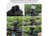 360 Degree Rotating Bike Mount For Sports Cameras PRL-B8572ACD