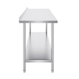 24 x 72 x 36 Inch Stainless Steel Work Table, Commercial Food Prep Worktable Heavy Duty Prep V952-CFBXGGZTLCWJWN757V0
