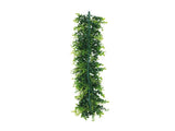 Artificial Extendable Hanging Flowering White Eucalyptus Vine UV Resistant 55cm V637-DP22574