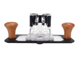 Woodworking Trimmer Router Base Multifunctional Carving Milling Base with Transparent Cover for V1294-YM0901-3114250029311