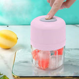 Meat Mincer ,Electric Ice Crusher Portable Mini Food Processor Wireless Vegetable Masher With Usb V1369-AZ3-W-17667