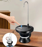 Drinking Water Dispenser Pump, Automatic Electric Drinking Water Bottle Pump USB Rechargeable with 2 V1192-AZ-W-2515