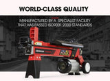 Baumr-AG 9 Ton Electric Log Splitter 9T Wood Cutter Hydraulic Fire Wood Block Axe Small Machine V219-LGSELEBMRA3M2