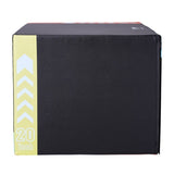 3 in 1 Plyometric Jump Box, 30/24/20 Inch Foam Plyo Box, Platform & Jumping Agility Box, Anti-Slip V952-SHYTX302420YSODG2V0