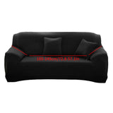 1*Sofa Cover Cover Slipcover Stretch Elastic 2 Seater Chair Loveseat Couch Furniture Protector Fit V1366-AZ2-W-21106
