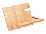 Wood Mobile Phone Holder MultiFunctional Wallet Storage Box for Home Office Living Room V1294-YM0901-3115210118011