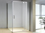 Shower Screen 1000x800x1900mm Framed Safety Glass Pivot Door By Della Francesca V63-829081