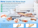 Castor Oil Pack Wrap,10 pcs Reusable Organic Castor Oil Pack Kit with Adjustable V1263-JX-3237