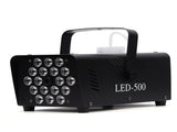 Fog Machine 500W 18 LED Lights Smoke Machine Wireless Wired Remote Control for Parties Stages V1294-YM0901-3119260006912