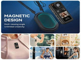 2.7K HD Mini Action Camera with 180&deg Rotating Lens, Portable Design, 64GB TF Card Included V178-59165