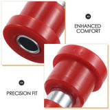 6Pcs Precision Fit Red Leaf Spring Bushing Set for Golf Cart Suspension Repair V1369-AZ3-W-19191