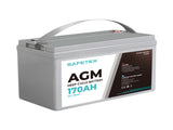 Safetex 12V 170Ah AGM Deep Cycle Lead BATTERY-AGM-S170