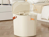 20L Sensor Trash Can with Handle ABS Automatic Induction Touchless Garbage Can for Bathroom Cream V1294-YM0710-3117230288012