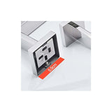 Bathroom Wall Mounted Towel Rack, Double Towel Bar, Chrome Mirror Polished, 60Cm V1188-MS-227-1042