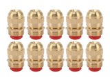 10Pcs G1/2 Male Thread Sprinkler Nozzle Garden Irrigation Water Spray Head Adjustable Watering V1294-YM0706-3111230165812