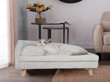 Small Raised Pet Sofa 70x40x39cm Waterproof Portable Dog Bed V178-66933