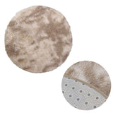 2-Toned Extra Light Weighted Shaggy Fluffy Floor Mat Natural V442-ABR-FLOORR-LIGHTWEIGHTSHAGGY-NATURAL-RD
