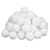 50Pcs 7cm Imitation Snow Ball Christmas Fake Balls Toys Indoor Game Props Decoration V1294-YM0901-3111200236711