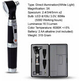 Mini Ear Otoscope, Magnification Diagnostic Inspection Ear Scope with LED Direct Illumination Ear V1237-ZY-715-324