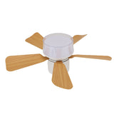 Socket Ceiling Fan Light with Remote Dimmable Small Ceiling Fan 3 Colors Easy Install Screw in E26 V1294-YM0901-3119250026411