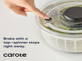 6.4 Qt Salad Spinner Large Lettuce Spinner Plastic Vegetable Fruit Washer, Vegetable Salad V1258-DP02-C-131
