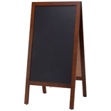 VEOVR A Frameboard Sign, 50x102 cm Double-Sided Sidewalk Signs, Freestanding Vintage Wooden V952-LSCTB2040INCHRVHUV0