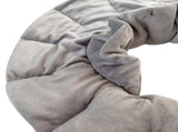 Heated microwavable Neck and Shoulder Wrap - Herbal Hot/Cold Deep Penetrating Weighted Herbal V1369-AZ3-W-01573