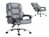 Artiss Executive Office Chair Recliner Grey OCHAIR-G-1051-GY