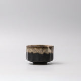 Matcha Tea bowl 11cm Espresso Fade Foam Glaze V637-C0081