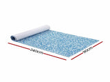 Seamanship Boat Flooring, EVA Foam Decking Mat, 240x90cm, Blue Camo BF-240X90-BC