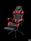 Gaming Chair With Headrest and Foot Rest - White V957-AZM39671005K