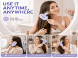Electric Spray Air Cushion Massage Comb, Mist Detangling Hair Brush & Scalp Massage Comb for Frizzy V1366-AZ2-W-10825