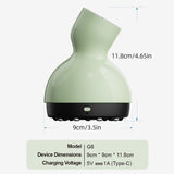 USB Rechargeable Massager 9 Level Adjustable Cupping Therapy Device Home - Gray - Size 01 V1106-110-35584-GRY-01