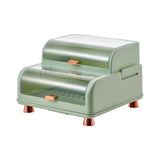Draining Bowl Rack Plastic Tableware Drainer Storage Box Dish Chopsticks Drying Box with Lid Light V1294-YM0716-3118220158713