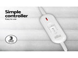 Giselle Bedding King Size Electric Blanket Polyester EB-POLY-MC-K
