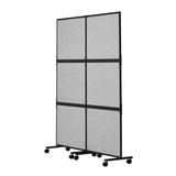 Acoustic Room Divider Partition Panel Privacy Screen 2 Pack Light Gray V952-LDSGYPF7266I63D57V0