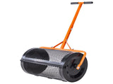 Compost Spreader, 24 in Wide Peat Moss Spreader with T Shaped Handle, 3 Heights Adjustable, V952-GTSBJHSFMTCGIFLZ7001V0