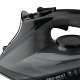 2200W Handheld Electric Steam Iron with Ceramic Soleplate, Continuous Steam and Vertical Ironing for V1341-ZY-7ENTP8F2-BLACK