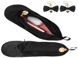 2-Pack Ballet Slipper Makeup Bag, Lightweight and Portable, Premium Smooth Fabric and Sturdy V1369-AZ3-W-12107