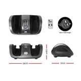 Livemor Foot Massager Shiatsu Massagers Electric Roller Kneading Leg Grey FOOT-MASSAGE-188-SI